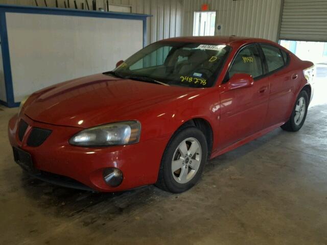 2G2WP552261248278 - 2006 PONTIAC GRAND PRIX RED photo 2