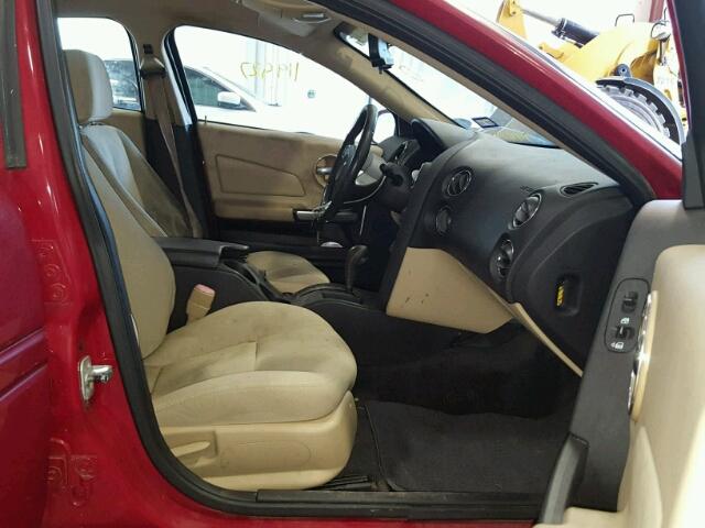 2G2WP552261248278 - 2006 PONTIAC GRAND PRIX RED photo 5