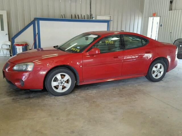 2G2WP552261248278 - 2006 PONTIAC GRAND PRIX RED photo 9