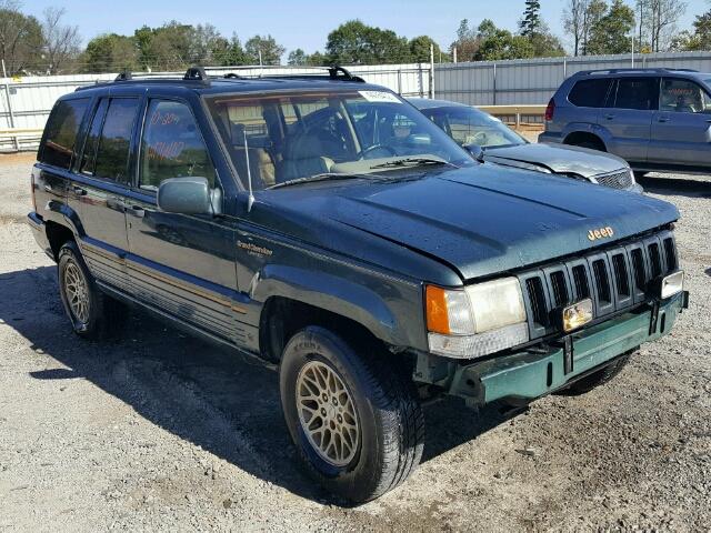 1J4GZ78Y8RC267884 - 1994 JEEP GRAND CHER GREEN photo 1