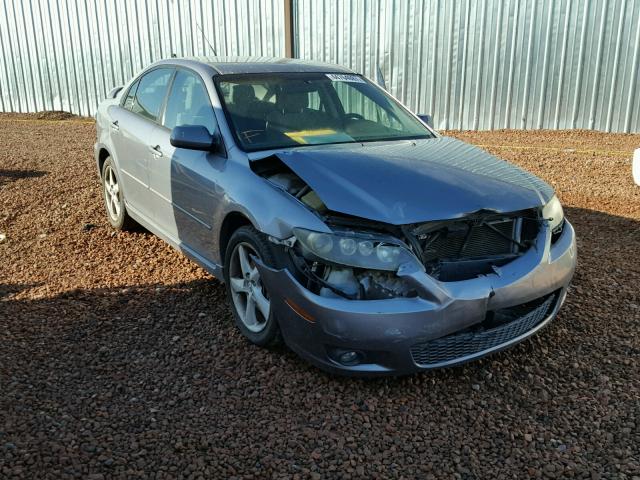 1YVHP84D865M45361 - 2006 MAZDA 6 S SILVER photo 1