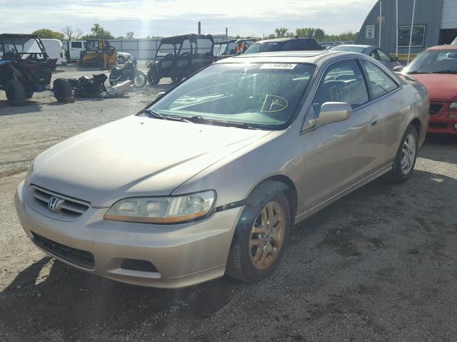 1HGCG22511A014144 - 2001 HONDA ACCORD EX TAN photo 2