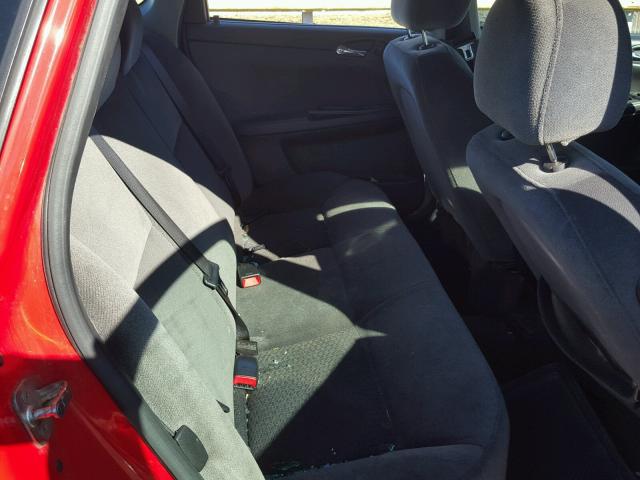 2G1WT57K891210832 - 2009 CHEVROLET IMPALA 红色 照片 6