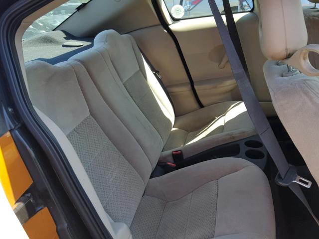 1G8AW15F16Z122743 - 2006 SATURN ION LEVEL ORANGE photo 6