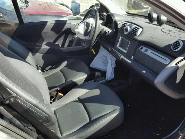 WMEEJ9AA8DK673192 - 2013 SMART FORTWO ELE 灰色 照片 5
