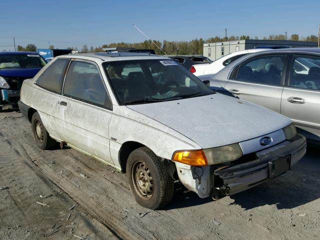 1FAPP10J4MW364679 - 1991 FORD ESCORT PON WHITE photo 1