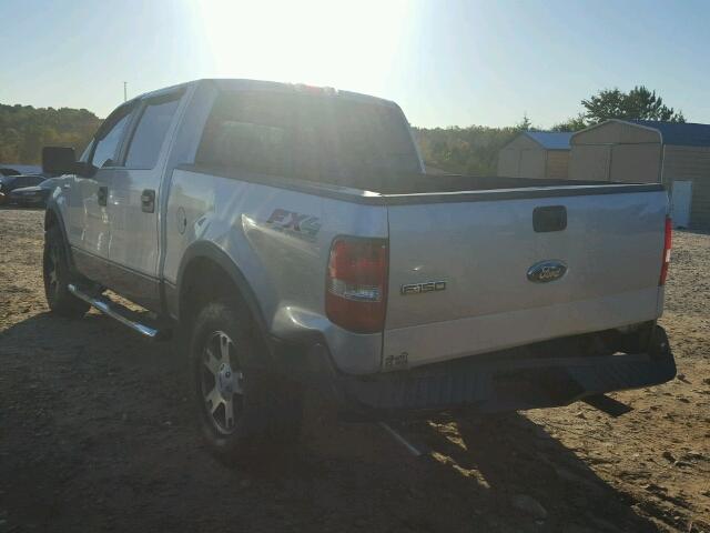 1FTPW14V97FA25902 - 2007 FORD F150 SUPER SILVER photo 3