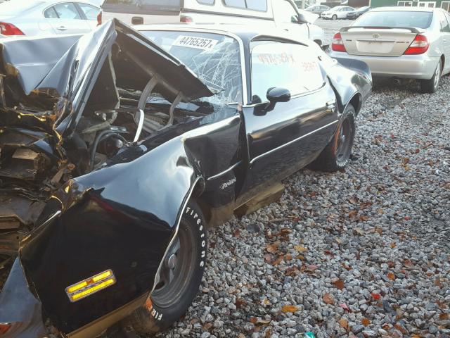 2U87U7N219887 - 1977 PONTIAC FIREBIRD BLACK photo 10