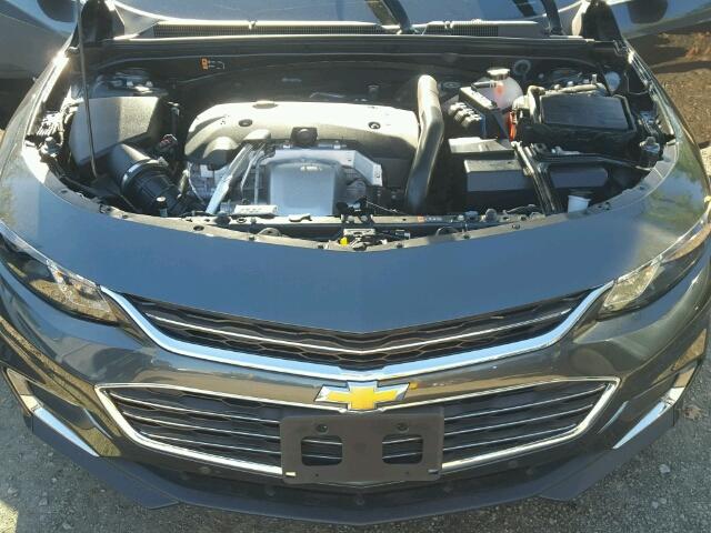 1G1ZF5SX4GF201106 - 2016 CHEVROLET MALIBU LT GRAY photo 7