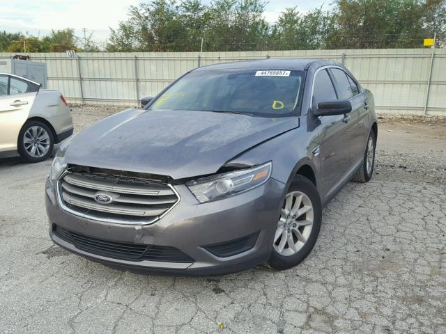 1FAHP2D85EG155979 - 2014 FORD TAURUS SE GRAY photo 2