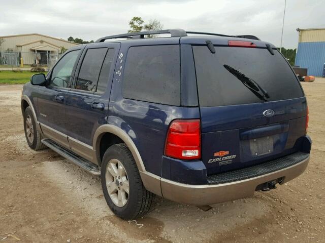 1FMZU64K74UB06482 - 2004 FORD EXPLORER E BLUE photo 3