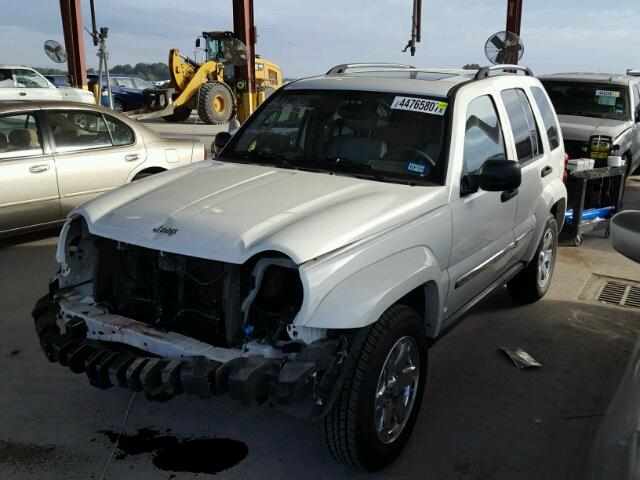 1J8GK58K36W281415 - 2006 JEEP LIBERTY WHITE photo 2