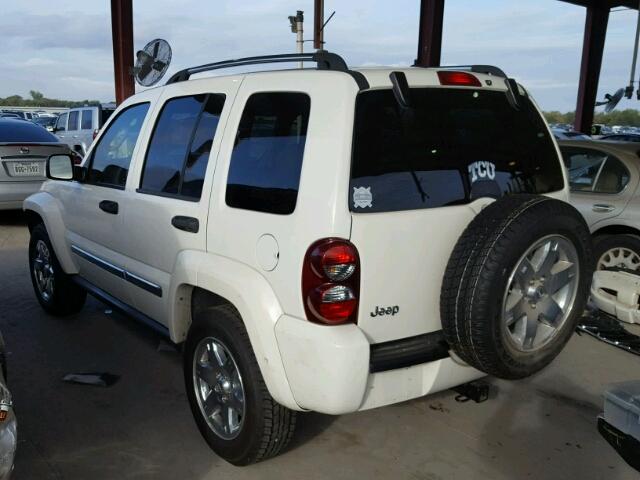 1J8GK58K36W281415 - 2006 JEEP LIBERTY WHITE photo 3