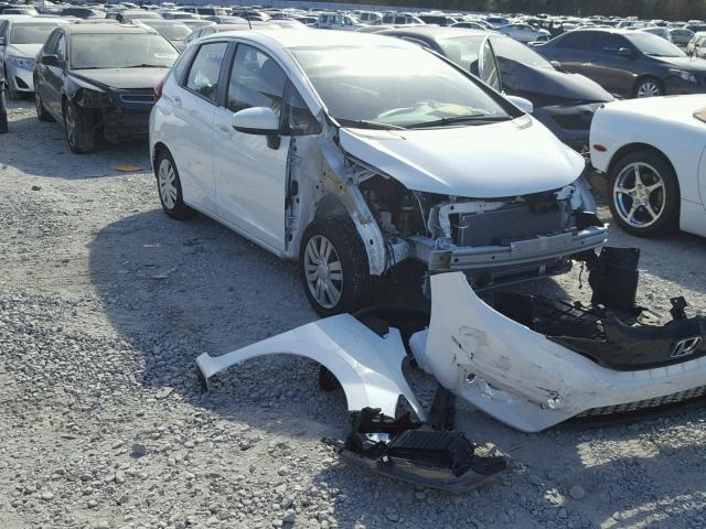 3HGGK5H54HM710762 - 2017 HONDA FIT LX WHITE photo 1