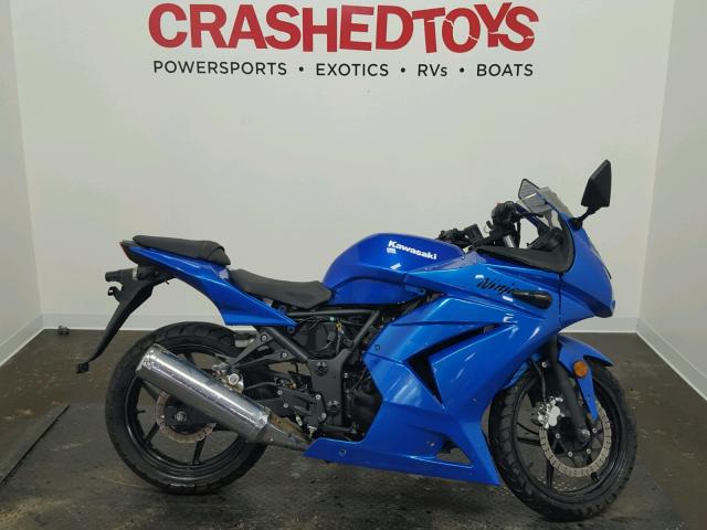 JKAEXMJ168DA11490 - 2008 KAWASAKI EX250 J BLUE photo 1