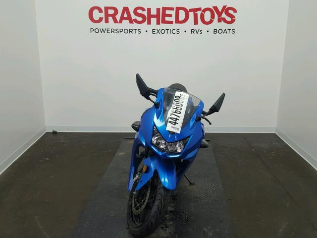 JKAEXMJ168DA11490 - 2008 KAWASAKI EX250 J BLUE photo 2