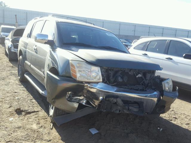 5N1AA08A35N715391 - 2005 NISSAN ARMADA SE GREEN photo 1