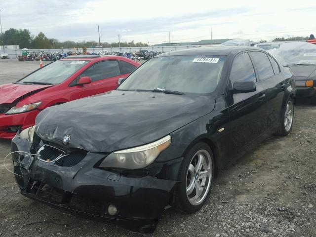 WBANA73564B810436 - 2004 BMW 530 I BLACK photo 2