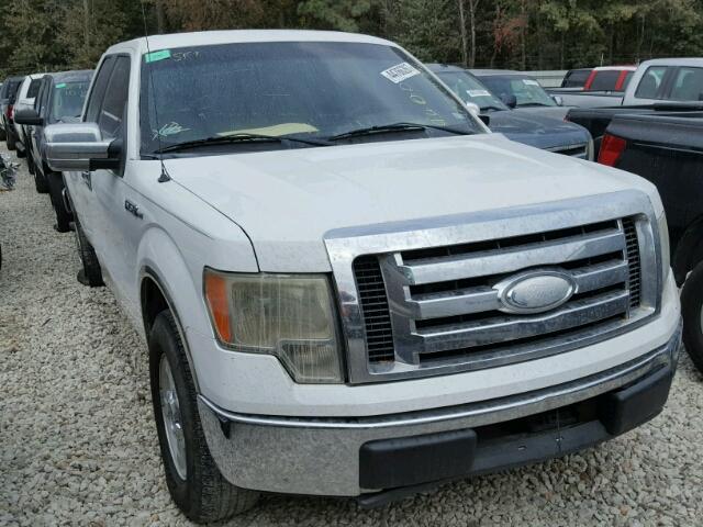 1FTRX12809KB57881 - 2009 FORD F150 WHITE photo 1