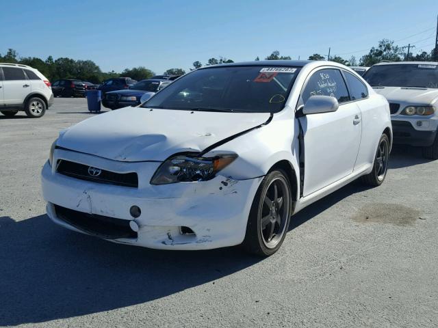 JTKDE177750043441 - 2005 TOYOTA SCION TC WHITE photo 2