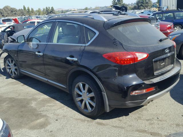 JN1BJ0RR1GM264762 - 2016 INFINITI QX50 BLACK photo 3