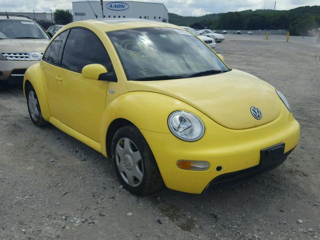 3VWCB21C11M468911 - 2001 VOLKSWAGEN NEW BEETLE 黄色 照片 1