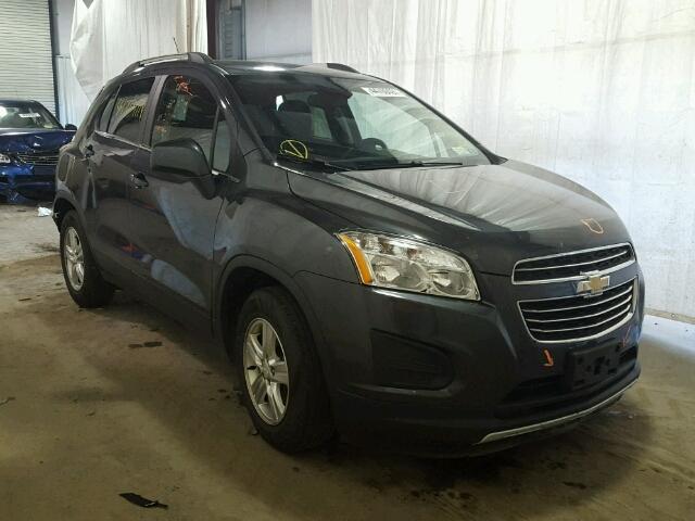 3GNCJLSB1GL265914 - 2016 CHEVROLET TRAX 1LT BLACK photo 1