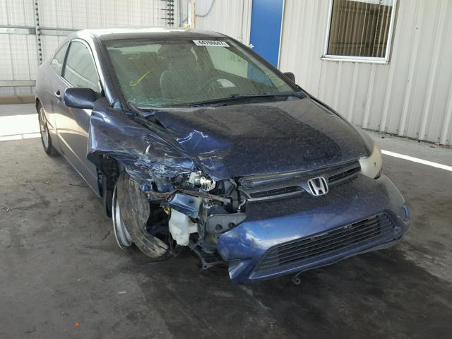 2HGFG12638H561993 - 2008 HONDA CIVIC BLUE photo 1