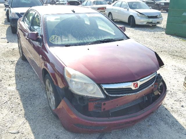 1G8ZS57B88F201525 - 2008 SATURN AURA XE RED photo 1