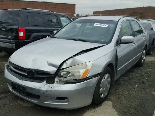 3HGCM56486G707264 - 2006 HONDA ACCORD LX SILVER photo 2