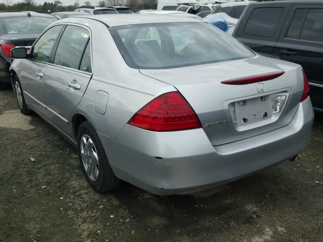 3HGCM56486G707264 - 2006 HONDA ACCORD LX SILVER photo 3