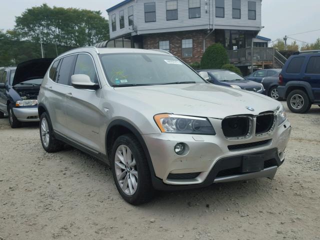 5UXWX5C53BL705224 - 2011 BMW X3 BEIGE photo 1