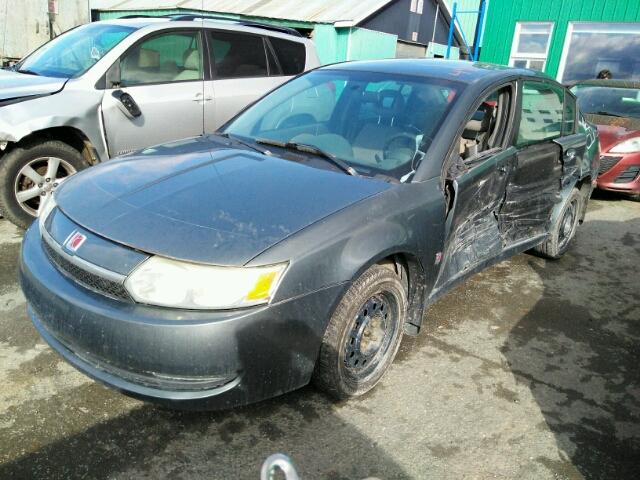 1G8AJ52F54Z225655 - 2004 SATURN ION LEVEL GRAY photo 2