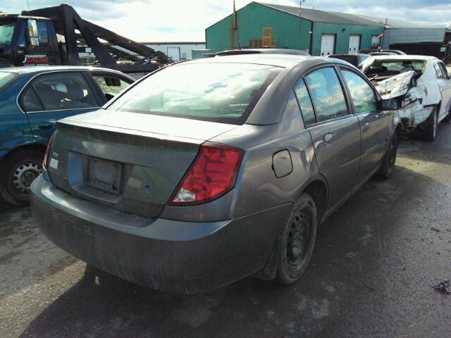 1G8AJ52F54Z225655 - 2004 SATURN ION LEVEL GRAY photo 4