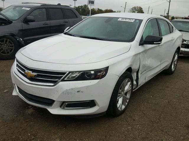 2G1125S36F9105412 - 2015 CHEVROLET IMPALA WHITE photo 2