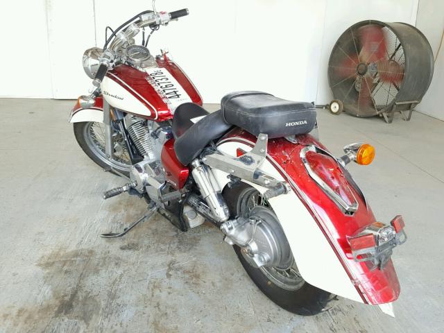 JH2RC50538K410113 - 2008 HONDA VT750 CA RED photo 3