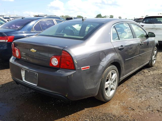 1G1ZC5EB9A4120646 - 2010 CHEVROLET MALIBU 1LT GRAY photo 4