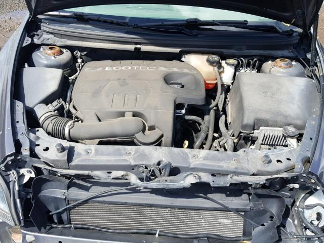 1G1ZC5EB9A4120646 - 2010 CHEVROLET MALIBU 1LT GRAY photo 7