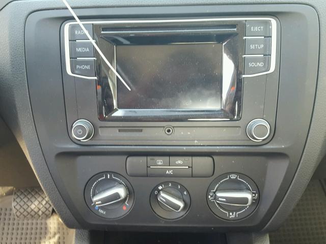 3VW2B7AJ4HM250947 - 2017 VOLKSWAGEN JETTA S 黑色 照片 9