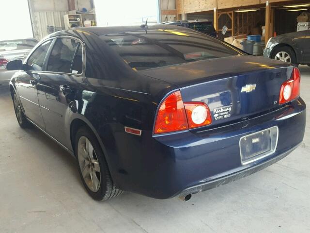 1G1ZH57B384205264 - 2008 CHEVROLET MALIBU 1LT 蓝色 照片 3