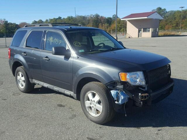 1FMCU93G49KD14827 - 2009 FORD ESCAPE XLT GRAY photo 1