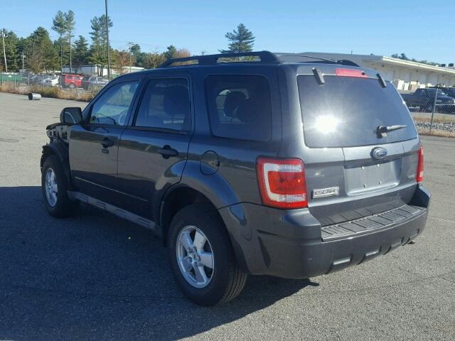 1FMCU93G49KD14827 - 2009 FORD ESCAPE XLT GRAY photo 3