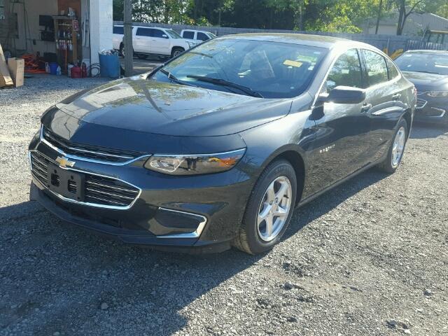 1G1ZB5ST3HF284179 - 2017 CHEVROLET MALIBU LS GRAY photo 2