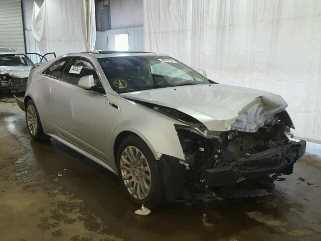 1G6DH1E36E0110726 - 2014 CADILLAC CTS PREMIU SILVER photo 1