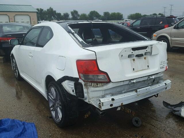 JTKJF5C78B3003537 - 2011 TOYOTA SCION TC 白色 照片 3