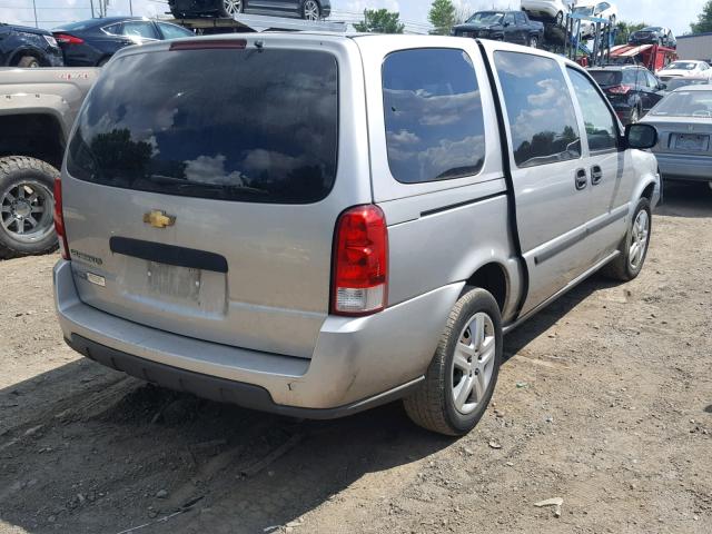 1GNDV23W08D171292 - 2008 CHEVROLET UPLANDER L 银色 照片 4