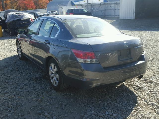 1HGCP26768A138108 - 2008 HONDA ACCORD EX GRAY photo 3