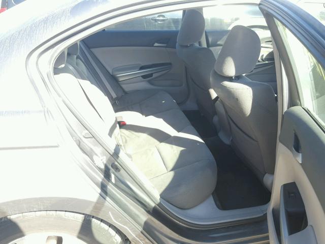 1HGCP26768A138108 - 2008 HONDA ACCORD EX GRAY photo 6