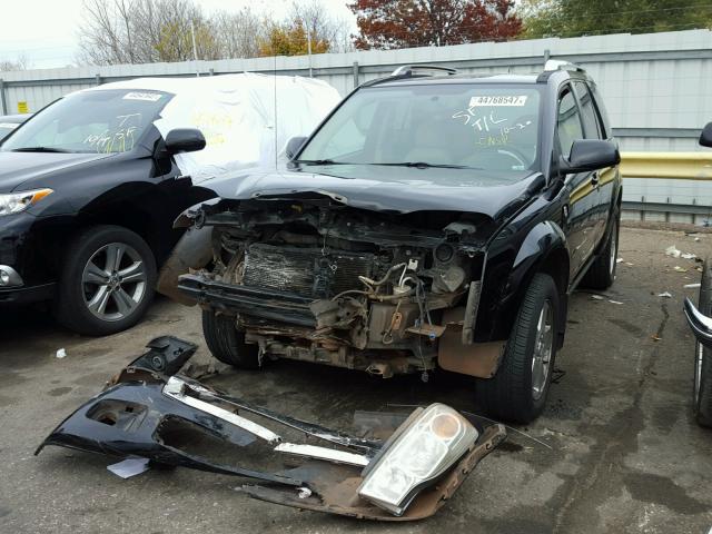 5GZCZ63497S874509 - 2007 SATURN VUE BLACK photo 2