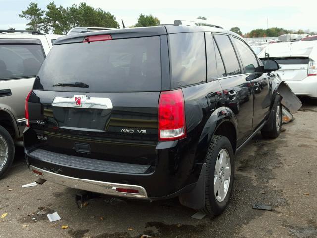 5GZCZ63497S874509 - 2007 SATURN VUE BLACK photo 4